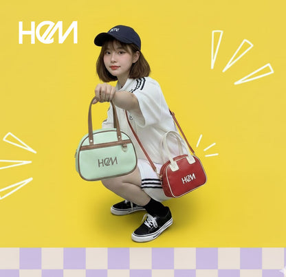 ポッピー　横型ボストン